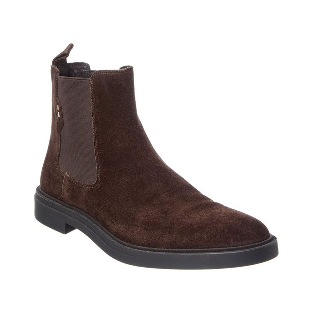 Hugo Boss Calev Suede Boot, Brown